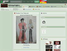 Tablet Screenshot of hellsing-knight.deviantart.com