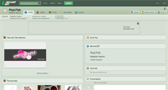 Desktop Screenshot of pizd-fish.deviantart.com