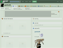Tablet Screenshot of geethx08.deviantart.com