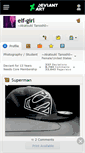 Mobile Screenshot of elf-girl.deviantart.com
