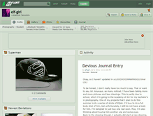 Tablet Screenshot of elf-girl.deviantart.com