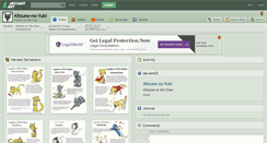 Desktop Screenshot of kitsune-no-yuki.deviantart.com