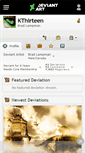 Mobile Screenshot of kthirteen.deviantart.com