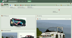 Desktop Screenshot of ngarage.deviantart.com