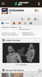 Mobile Screenshot of chottomatte.deviantart.com