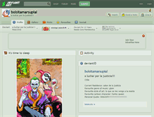 Tablet Screenshot of bolsitamarsupial.deviantart.com