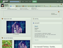 Tablet Screenshot of hart1.deviantart.com