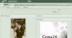 Desktop Screenshot of cema24.deviantart.com