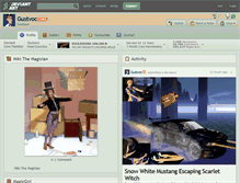 Tablet Screenshot of gustvoc.deviantart.com