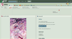 Desktop Screenshot of luleiya.deviantart.com
