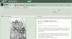 Desktop Screenshot of nyranor.deviantart.com