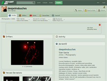 Tablet Screenshot of deepelmdouches.deviantart.com
