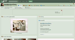 Desktop Screenshot of mariabjornbomoberg.deviantart.com