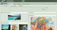 Desktop Screenshot of pestucola.deviantart.com