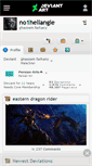 Mobile Screenshot of no1hellangle.deviantart.com
