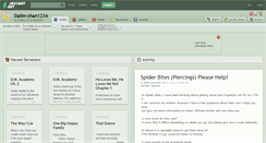 Desktop Screenshot of dalim-chan1234.deviantart.com