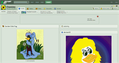 Desktop Screenshot of cheeezey.deviantart.com