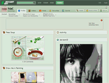 Tablet Screenshot of lidac.deviantart.com