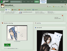 Tablet Screenshot of dohnutrolls.deviantart.com