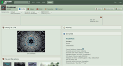 Desktop Screenshot of kruskman.deviantart.com