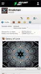 Mobile Screenshot of kruskman.deviantart.com