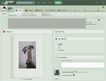 Tablet Screenshot of jj89.deviantart.com