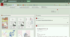 Desktop Screenshot of cevoi.deviantart.com