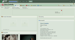 Desktop Screenshot of followthemedia.deviantart.com