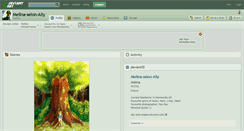 Desktop Screenshot of melina-selon-ally.deviantart.com