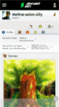 Mobile Screenshot of melina-selon-ally.deviantart.com