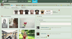 Desktop Screenshot of annagartz.deviantart.com