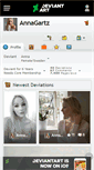 Mobile Screenshot of annagartz.deviantart.com