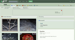 Desktop Screenshot of isnat.deviantart.com