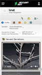 Mobile Screenshot of isnat.deviantart.com