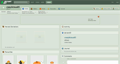 Desktop Screenshot of crazylicious85.deviantart.com