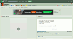 Desktop Screenshot of chowzan.deviantart.com