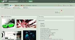Desktop Screenshot of ccgame.deviantart.com