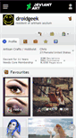 Mobile Screenshot of droidgeek.deviantart.com