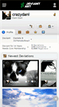 Mobile Screenshot of crazydani.deviantart.com