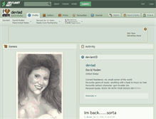Tablet Screenshot of deviad.deviantart.com