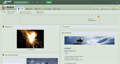 Desktop Screenshot of danguer.deviantart.com
