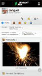 Mobile Screenshot of danguer.deviantart.com