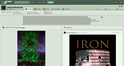 Desktop Screenshot of lanceradvanced.deviantart.com