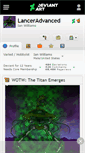 Mobile Screenshot of lanceradvanced.deviantart.com