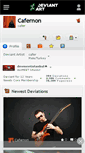 Mobile Screenshot of cafernon.deviantart.com