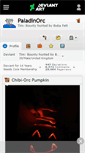 Mobile Screenshot of paladinorc.deviantart.com