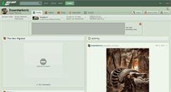Desktop Screenshot of dusanmarkovic.deviantart.com