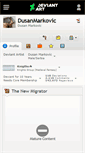 Mobile Screenshot of dusanmarkovic.deviantart.com