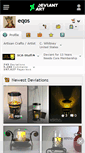 Mobile Screenshot of eqos.deviantart.com