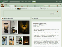 Tablet Screenshot of eqos.deviantart.com